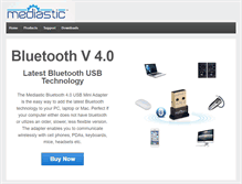 Tablet Screenshot of mediastic.biz